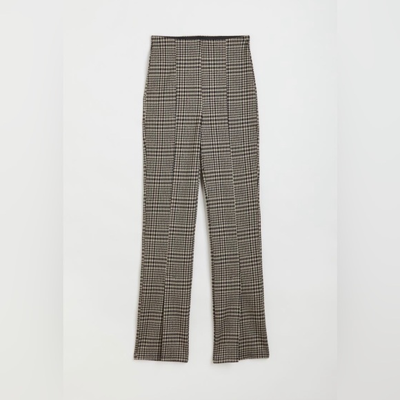 Long flared pants with slits - Picture 1 of 4